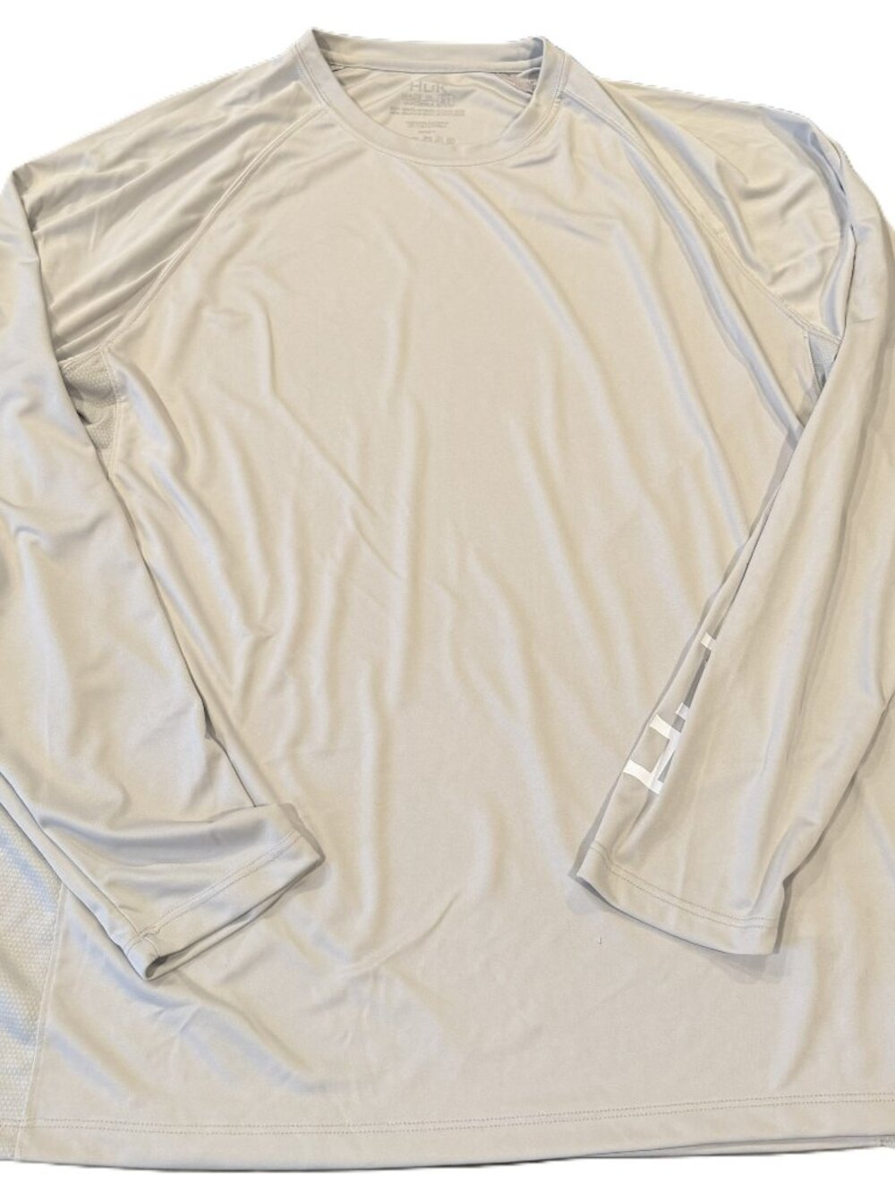 Huk Men's Pro Pursuit Long Sleeve Shirt XL Gray NWT UPF 50+ Sun Protection As Is